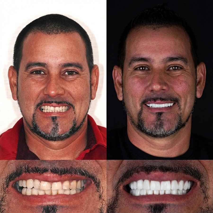 Smile design with Porcelain Veneers