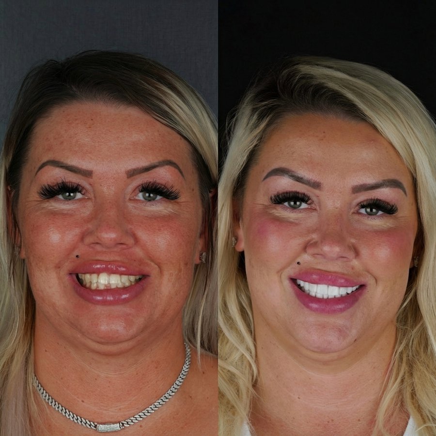 Smile design with Porcelain Veneers