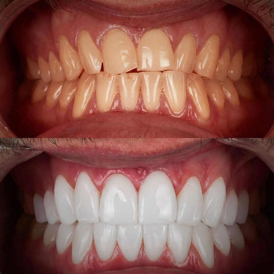 Smile design with Porcelain Veneers