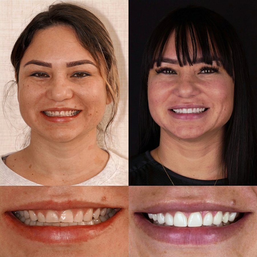 Smile design with Porcelain Veneers