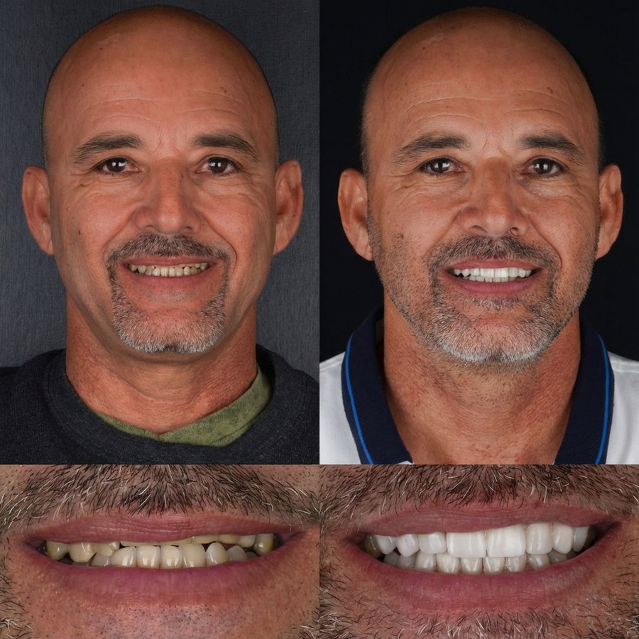 Smile design with Porcelain Veneers