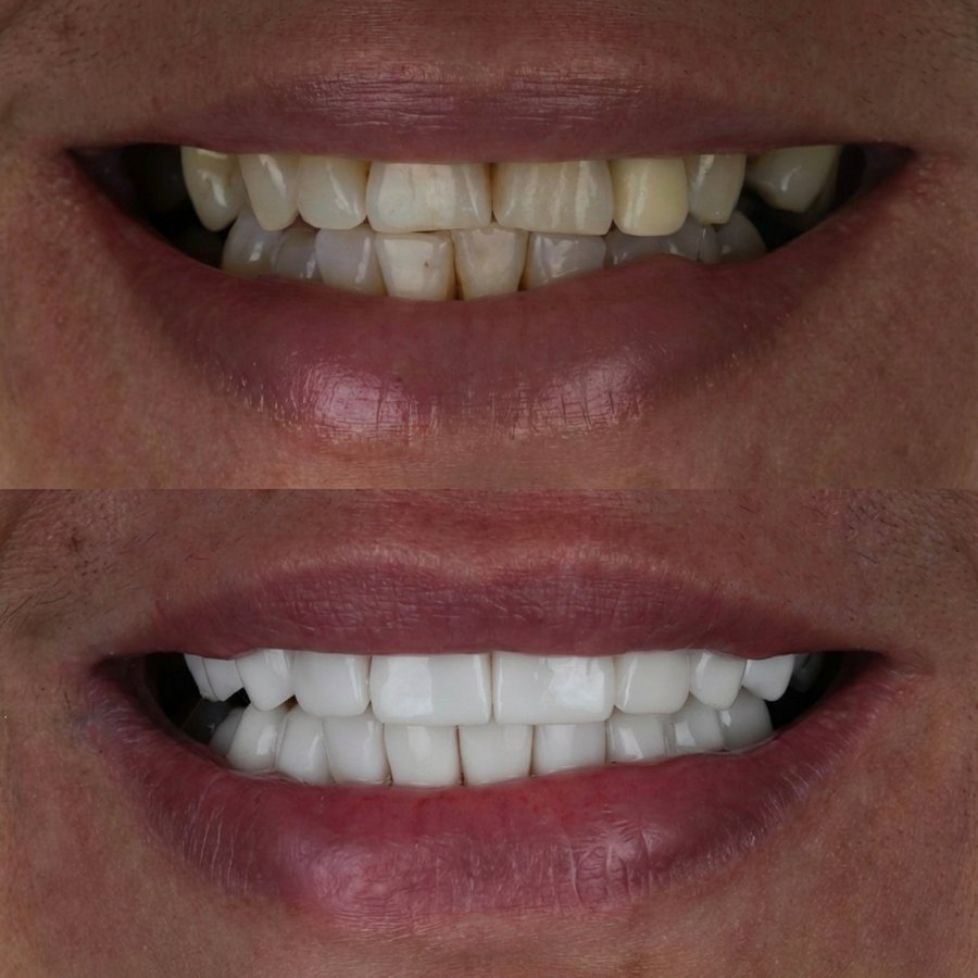 Smile design with Porcelain Veneers