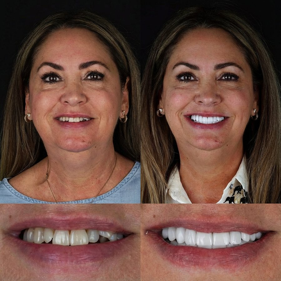 Smile design with Porcelain Veneers
