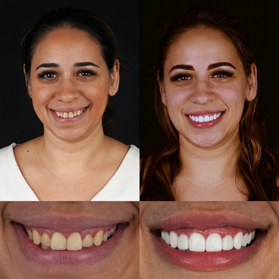 Smile Design with Porcelain Veneers