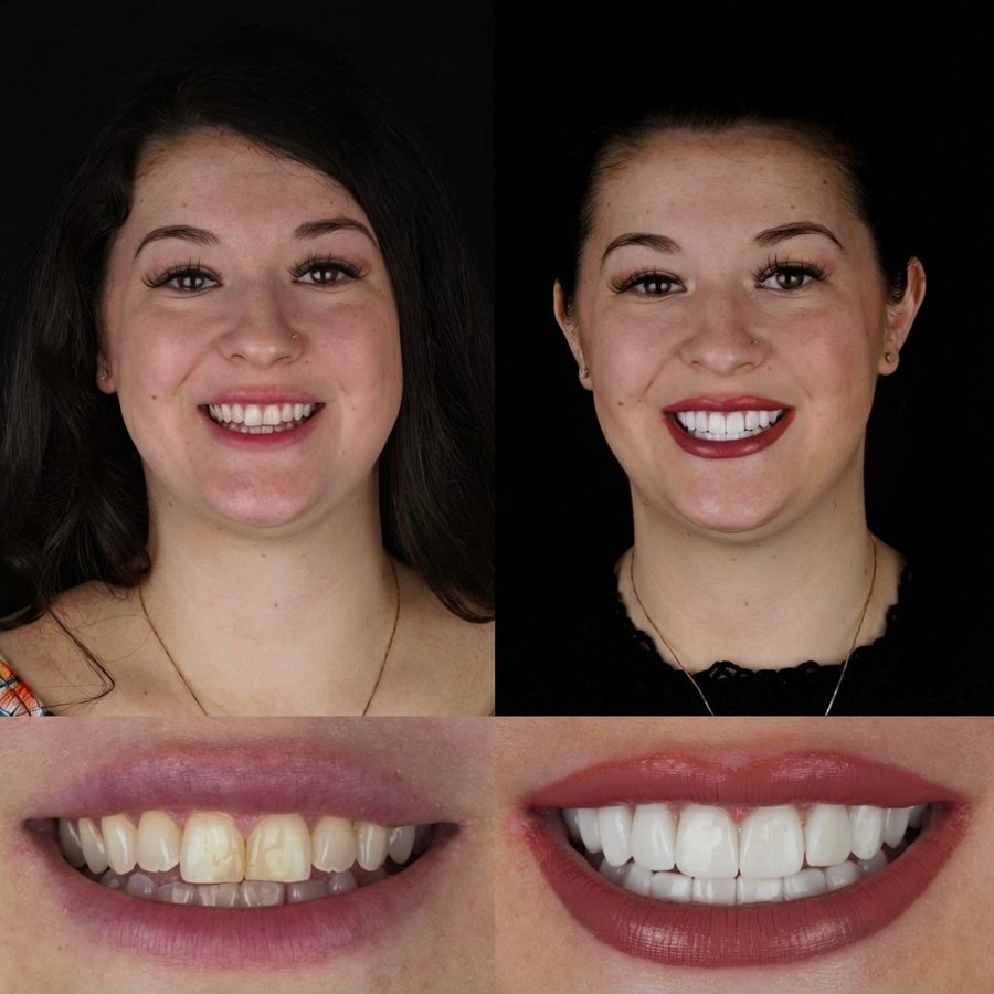 Smile Design with Porcelain Veneers