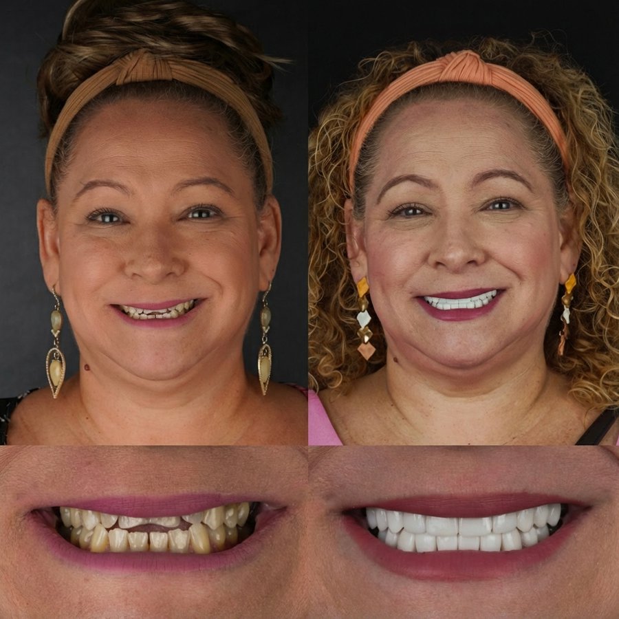 Smile Design with Porcelain Veneers