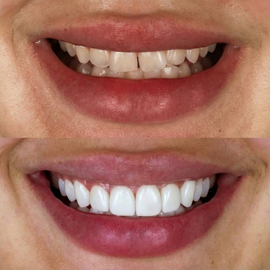 Smile Design with Porcelain Veneers