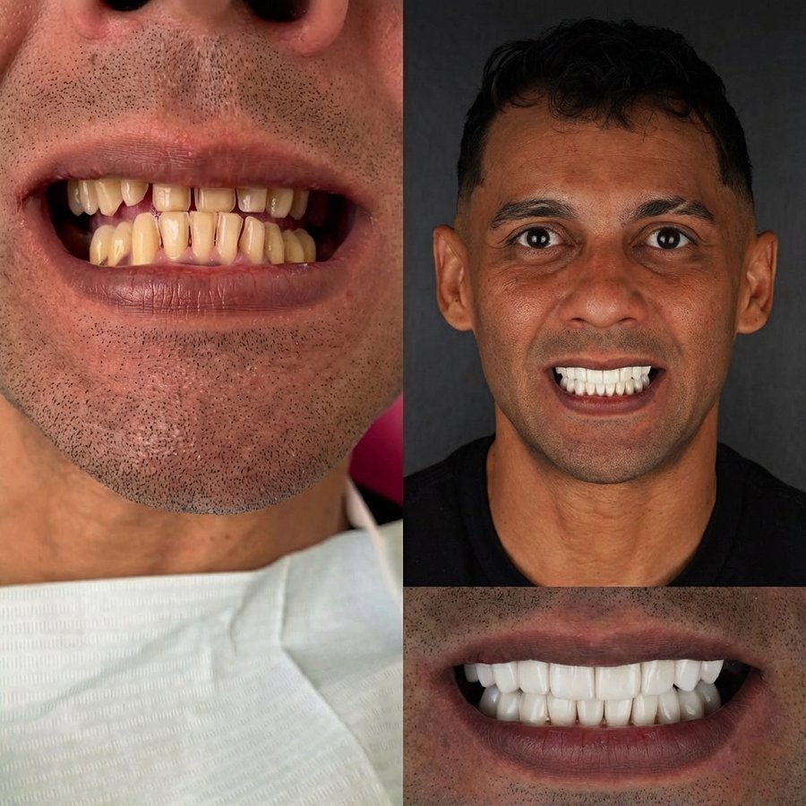 Smile Design with Porcelain Veneers
