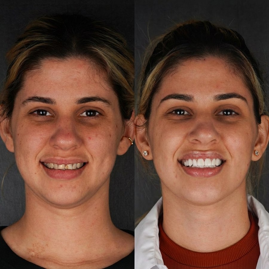 Smile Design with Porcelain Veneers