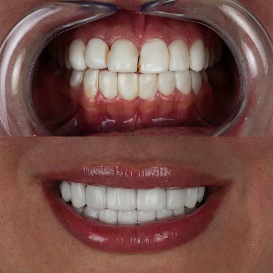 Smile Design with Porcelain Veneers