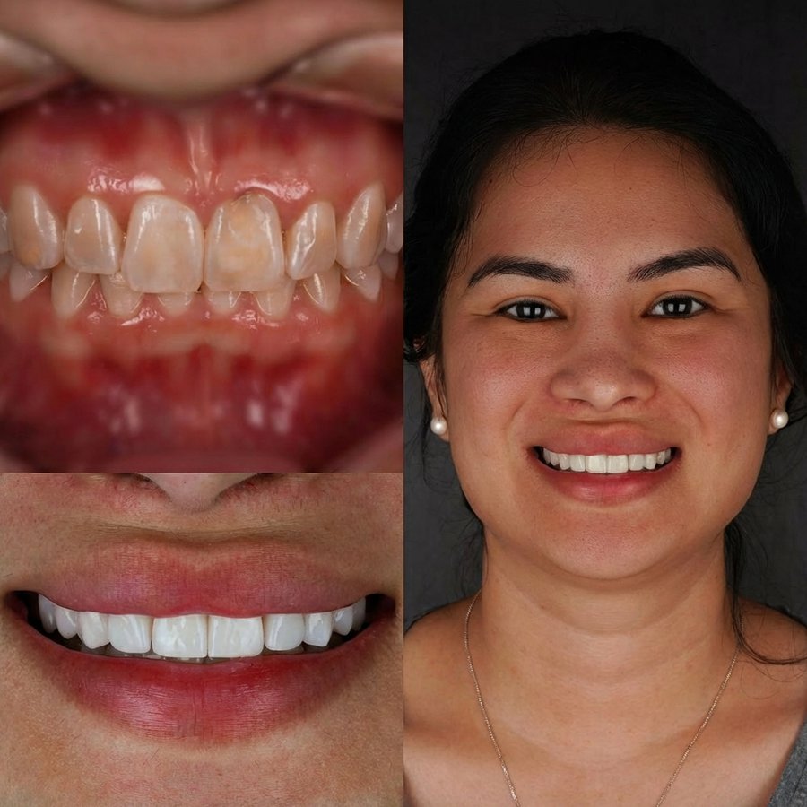 Smile Design with Porcelain Veneers