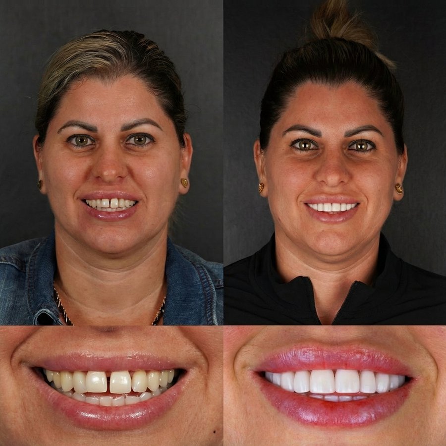 Smile Design with Porcelain Veneers