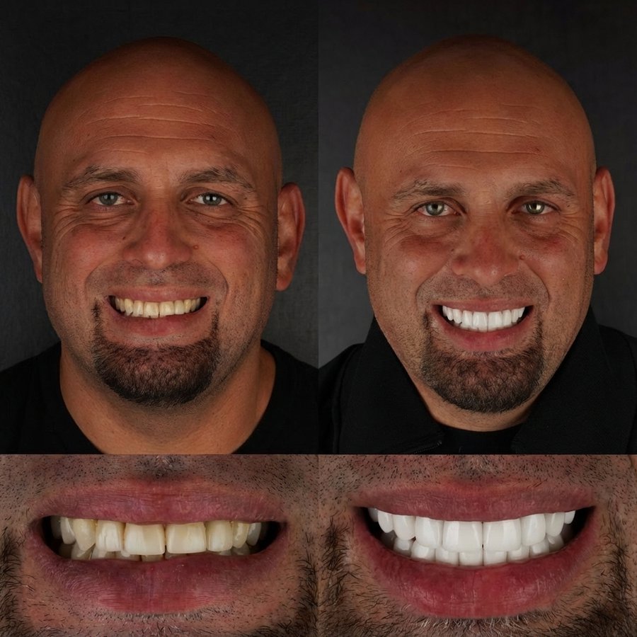 Smile Design with Porcelain Veneers