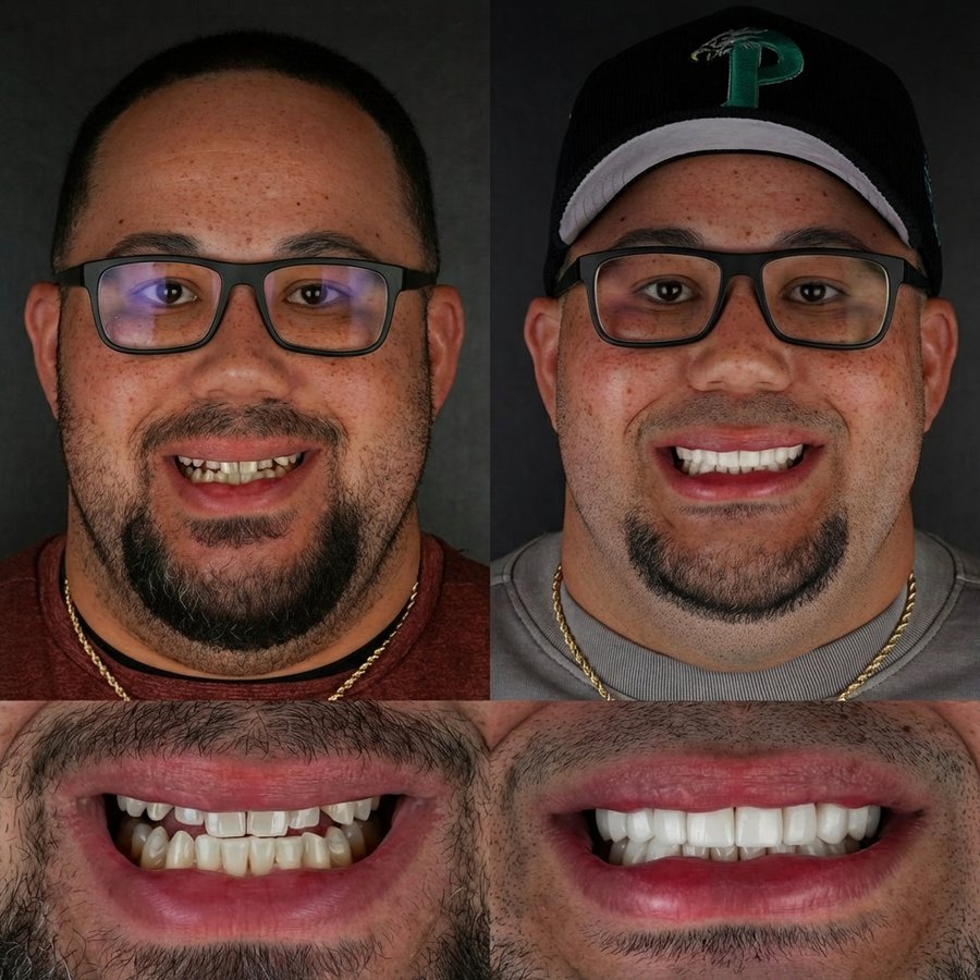 Smile Design with Porcelain Veneers