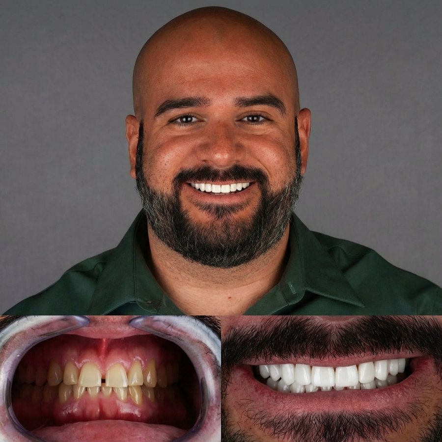 Smile Design with Porcelain Veneers