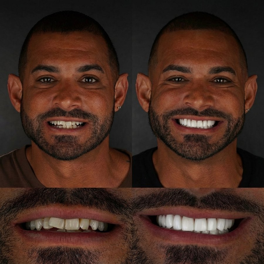 Smile Design with Porcelain Veneers
