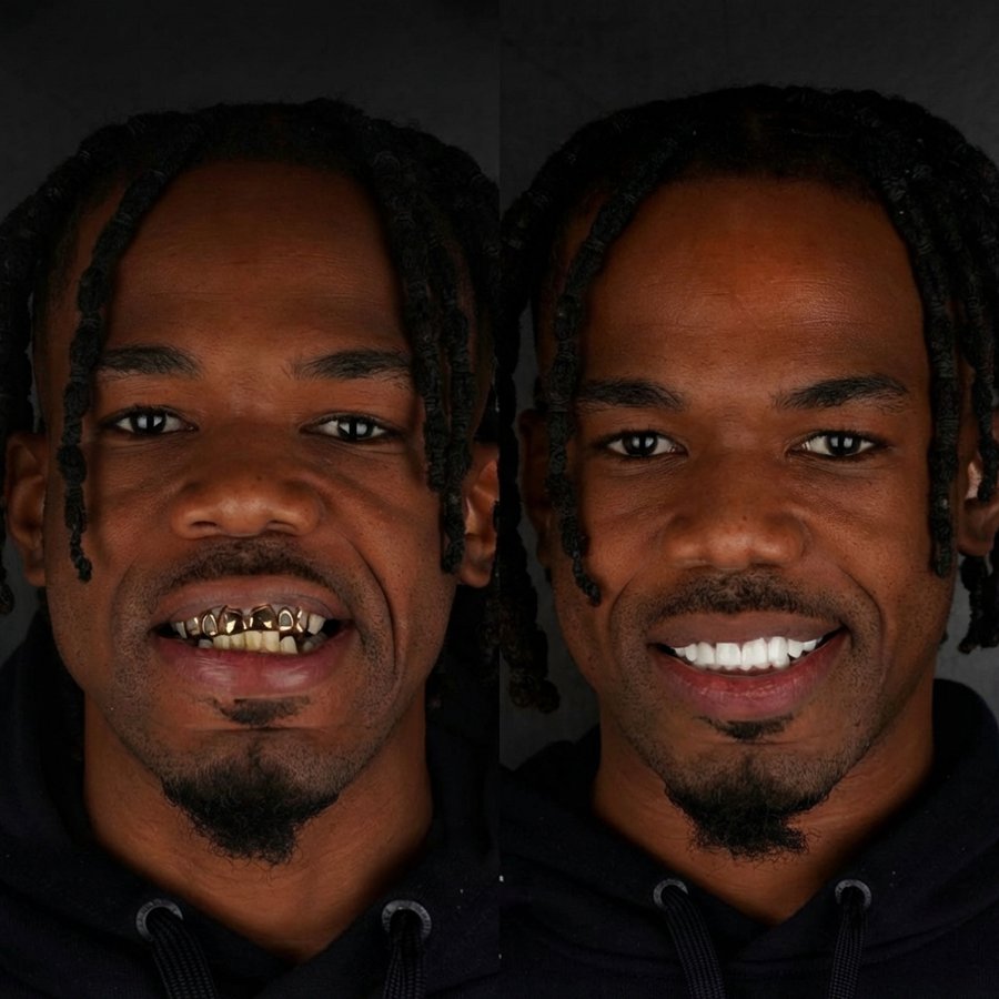 Smile Design with Porcelain Veneers