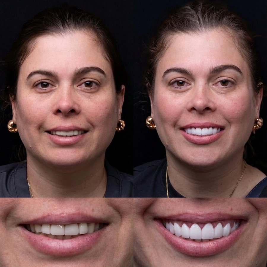 Smile Design with Porcelain Veneers
