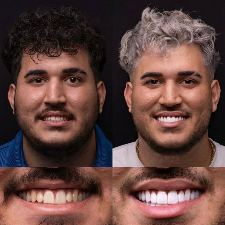 Smile Design with Porcelain Veneers