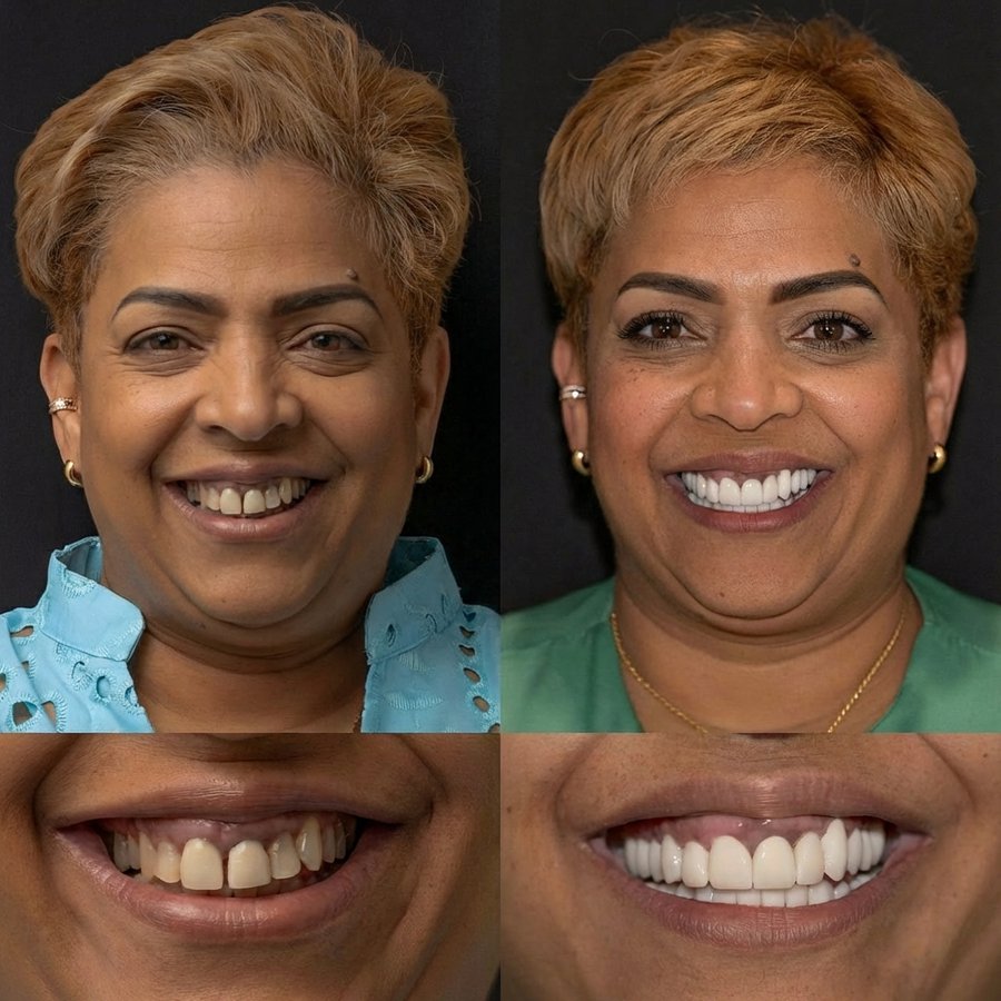 Smile Design with Porcelain Veneers