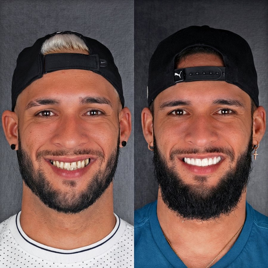 Smile design with Porcelain Veneers