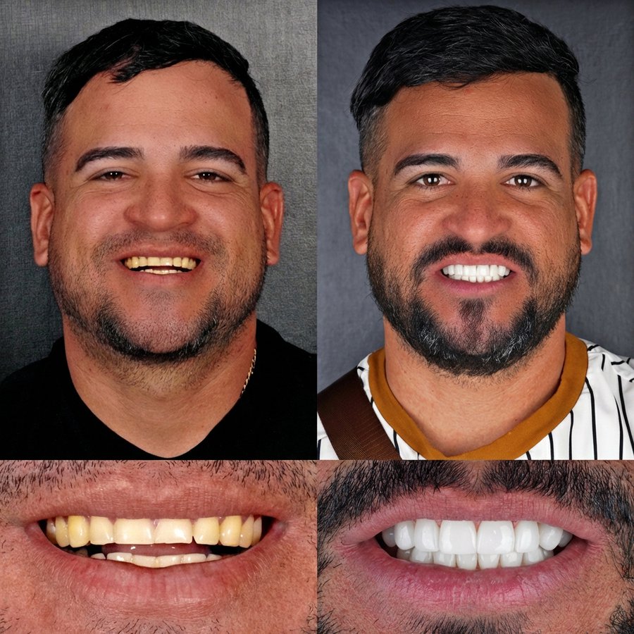 Smile design with Porcelain Veneers