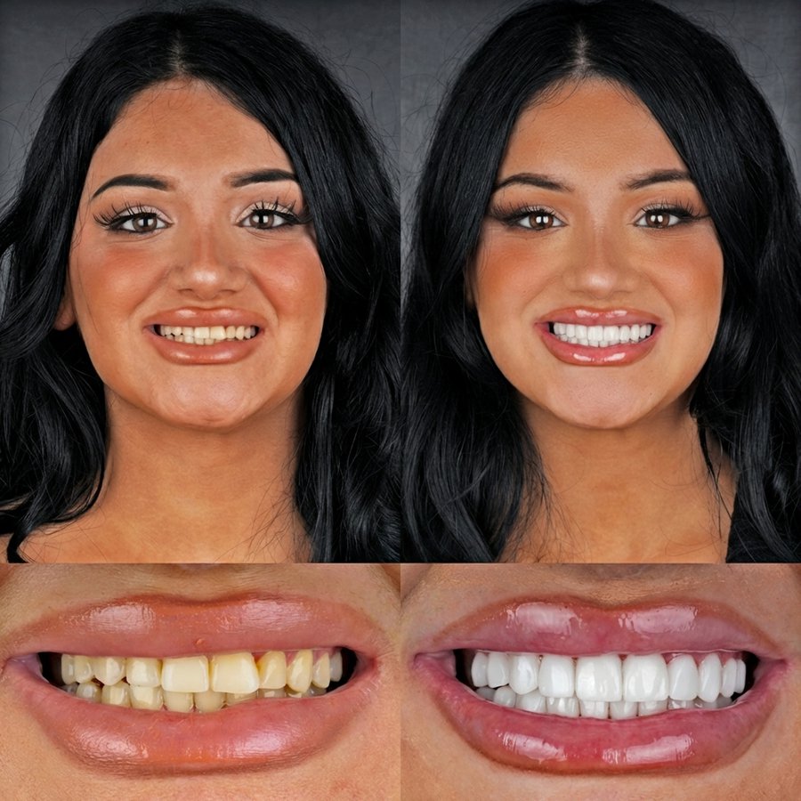 Image for Smile Design with Porcelain Veneers (10 Upper and 10 Lower arch)