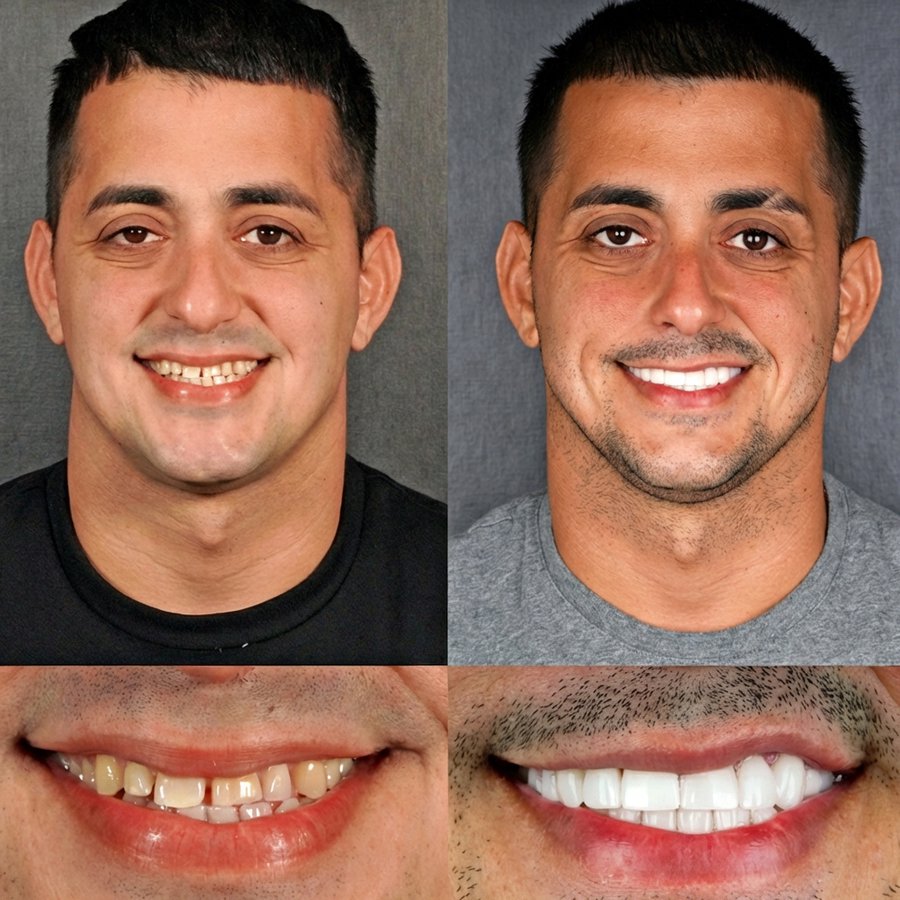 Smile design with Porcelain Veneers