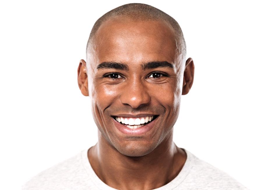 african american man smiling